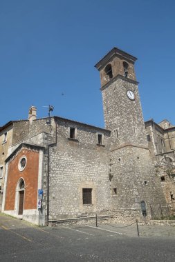 Lugnano tarihi kilise Teverina (Umbria, İtalya)
