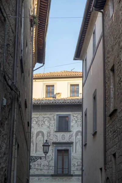 Orvieto (Umbría, Italia), calle vieja — Foto de Stock