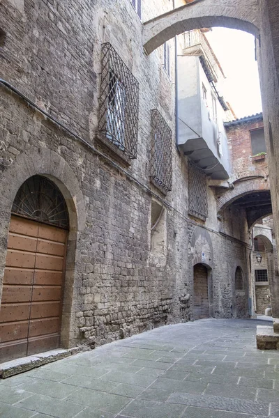 Vecchia via di Todi, Umbria — Foto Stock