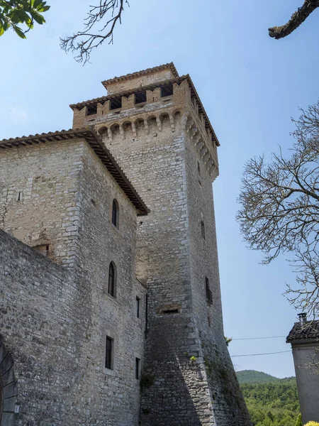 Prodo, historic village in Umbria near Orvieto — Stock Photo, Image