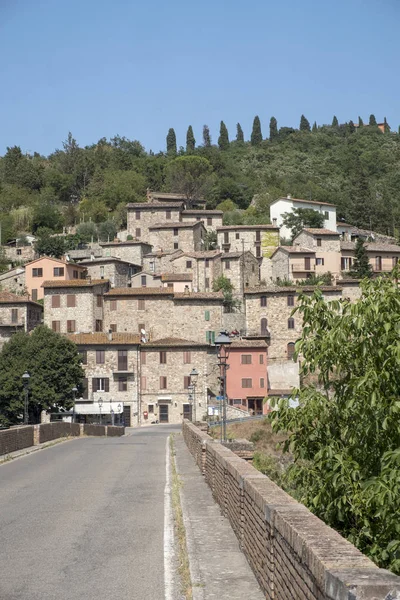 Stará vesnice Pontecuti poblíž Todi, Umbrie — Stock fotografie