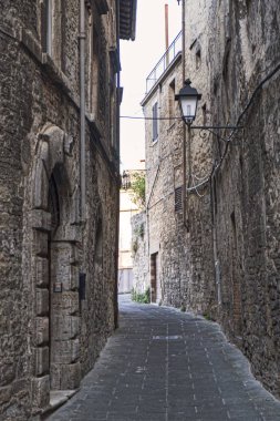 Todi, Umbria eski sokak