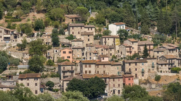 Antiguo pueblo de Pontecuti, cerca de Todi, Umbría —  Fotos de Stock