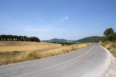 Umbria içinde yaz manzara