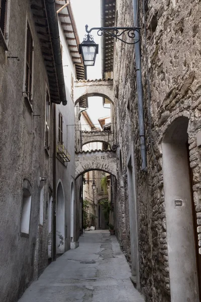 Bevagna (Perugia, Umbrië), historische stad — Stockfoto