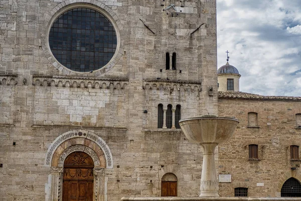 Bevagna (Perugia, Umbria), cidade histórica — Fotografia de Stock