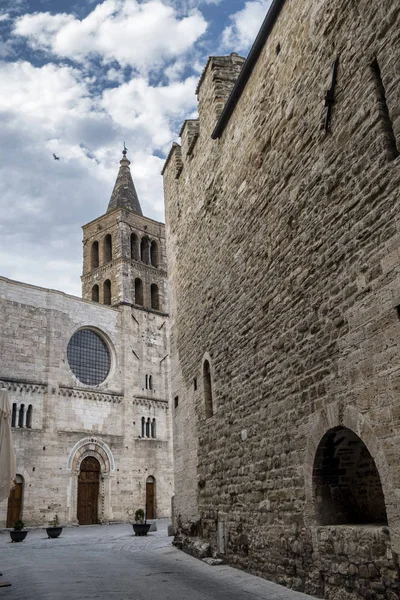 Bevagna (Perugia, Umbria), történelmi város — Stock Fotó