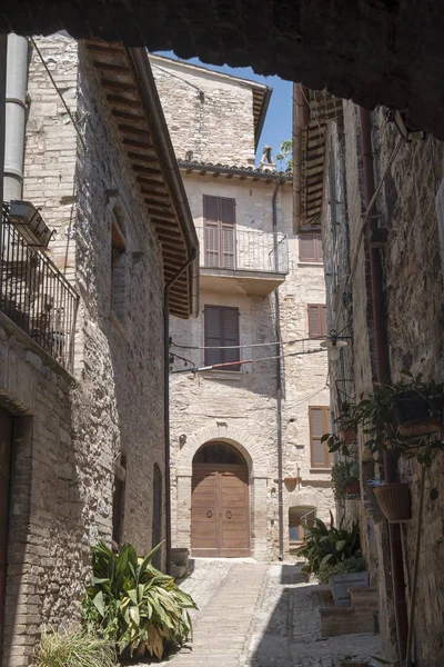 Spello Перуджа, середньовічне місто — стокове фото
