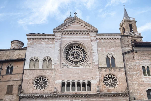 Foligno (Perugia, Italia), Katedral — Stok Foto