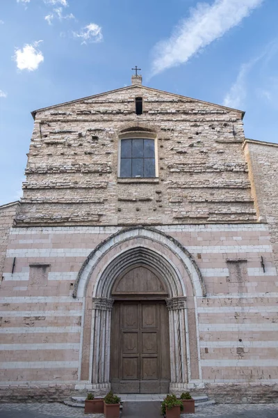 Foligno (Perugia, İtalya), kilise — Stok fotoğraf