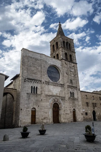 Bevagna (Perugia, Umbria), tarihi şehir — Stok fotoğraf