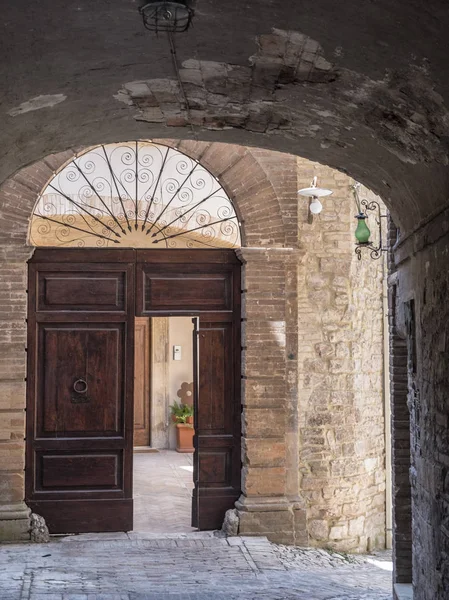 Spello, Perugia, cidade medieval — Fotografia de Stock