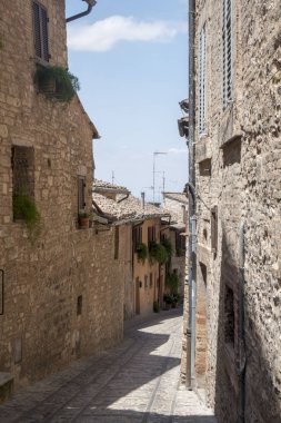 Spello, Perugia, ortaçağ şehir