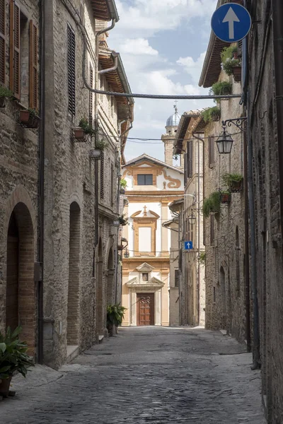 Bevagna (Perugia, Umbria), cidade histórica — Fotografia de Stock