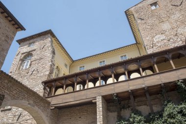 Spello, Perugia, ortaçağ şehir
