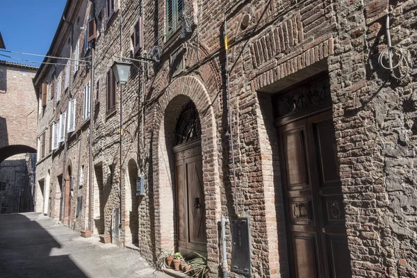 Citta della Pieve, Perugia, Italia, ciudad histórica — Foto de Stock