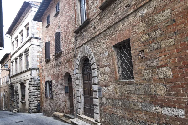 Montepulciano, Siena, Italia: edifici storici — Foto Stock