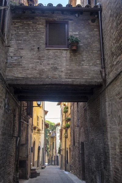 Historiska byggnader i Perugia — Stockfoto