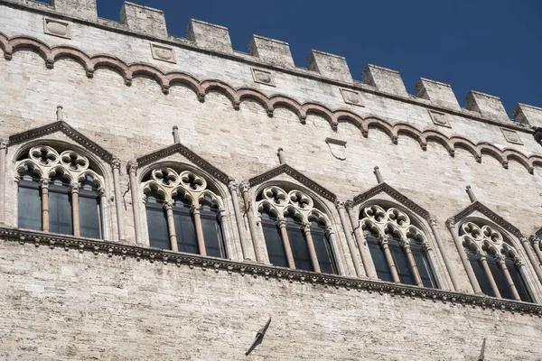 Historiska byggnader i Perugia — Stockfoto