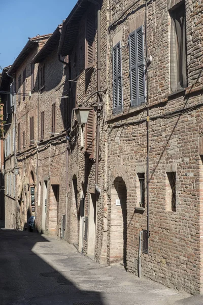 Citta della Pieve, Perugia, İtalya, tarihi şehir — Stok fotoğraf