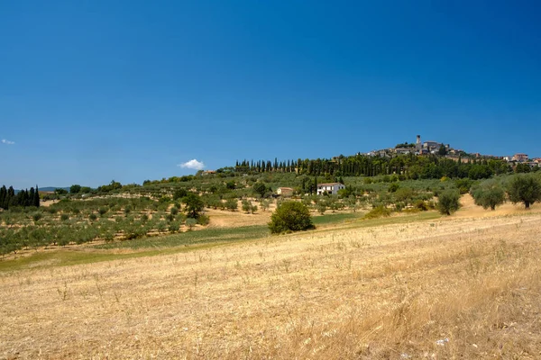 Yaz manzara Perugia yakınında — Stok fotoğraf