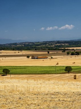 Yaz manzara Perugia yakınında