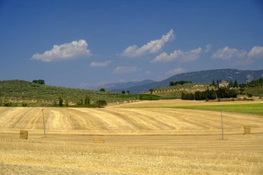 Yaz manzara Perugia yakınında