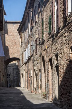 Citta della Pieve, Perugia, İtalya, tarihi şehir