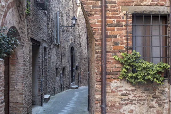 Zabytkowe miasto Citta della Pieve, Perugia, Włochy, — Zdjęcie stockowe