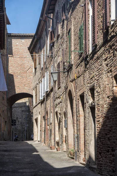 Citta della Pieve, Perugia, Itálie, historické město — Stock fotografie