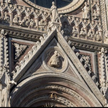 Siena, İtalya: tarihi binaları, (Duomo Katedrali)
