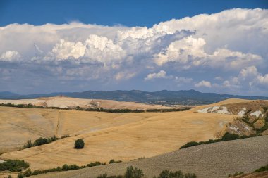 Tuscany: Siena için Asciano yoldan
