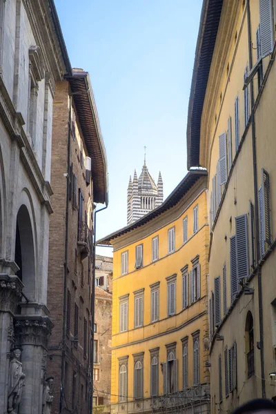Сиена, Италия: исторические здания — стоковое фото