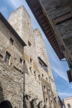 San Gimignano, Siena, sabah
