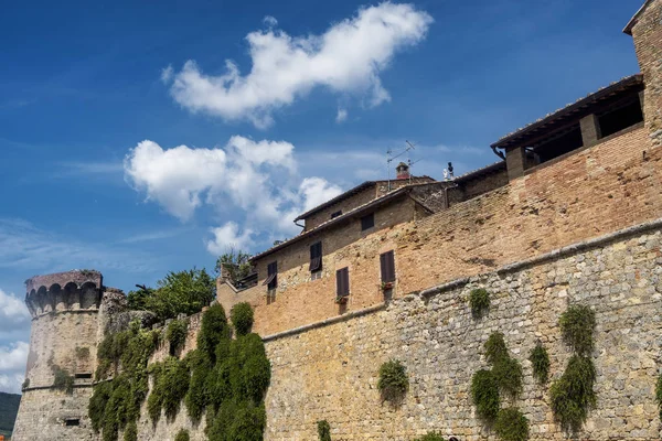 San Gimignano, Σιένα, στο πρωί — Φωτογραφία Αρχείου