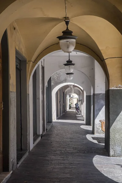 La calle principal de Ponsacco, Toscana — Foto de Stock