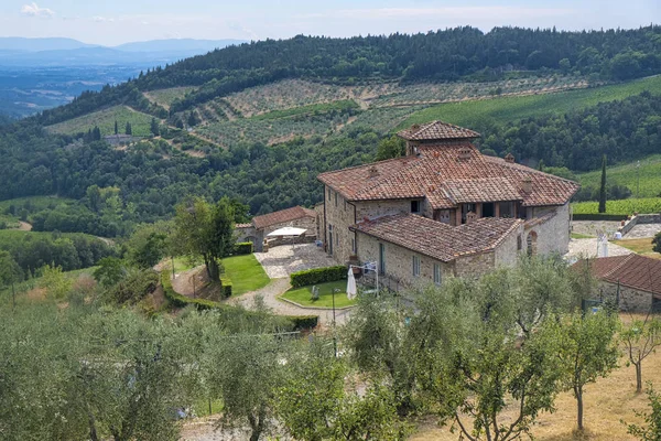 Ancienne ferme typique du Chianti (Toscane) ) — Photo