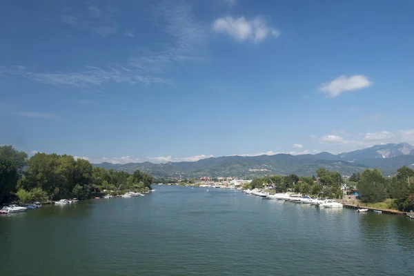 Río Magra cerca de Lerici — Foto de Stock