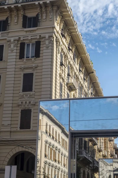 La Spezia: Praça Giuseppe Verdi — Fotografia de Stock