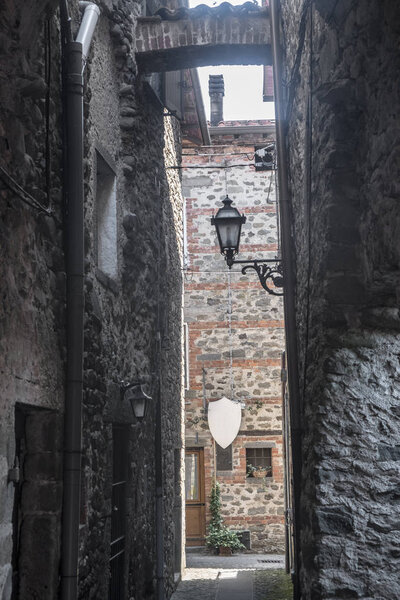 Street of Filetto, Lunigiana, Massa Carrara, Tuscany, Italy, old typical village