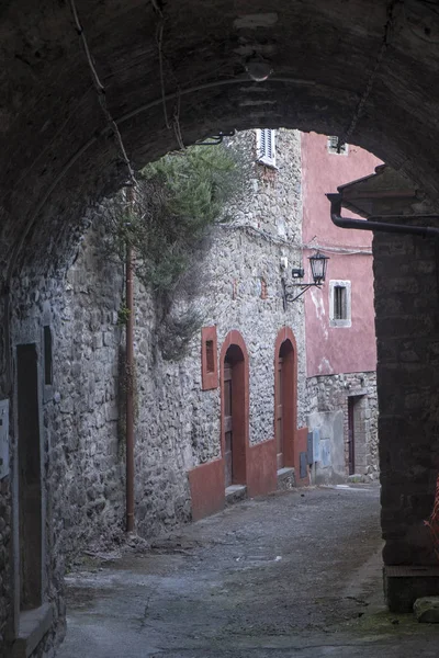 Mulazzo, old village in Lunigiana — Stock Photo, Image