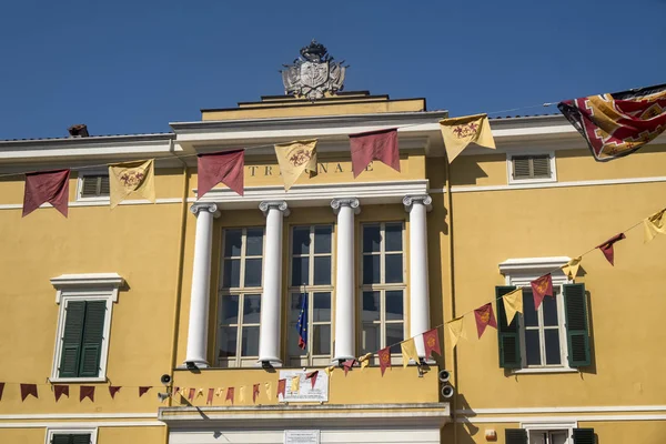 Pontremoli, historische stad in Lunigiana — Stockfoto