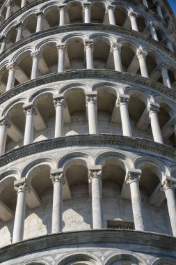 Pisa, Piazza dei Miracoli, ünlü katedral meydanı.