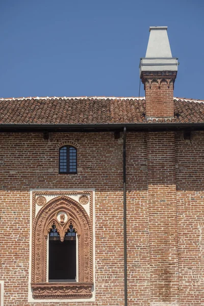 Borghetto Lodigiano (Italia): el castillo — Foto de Stock