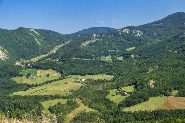 Camino a Passo della Cisa, de Toscana a Emilia — Foto de Stock