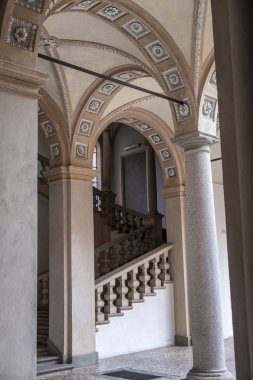 Tarihi bina Piacenza, İtalya