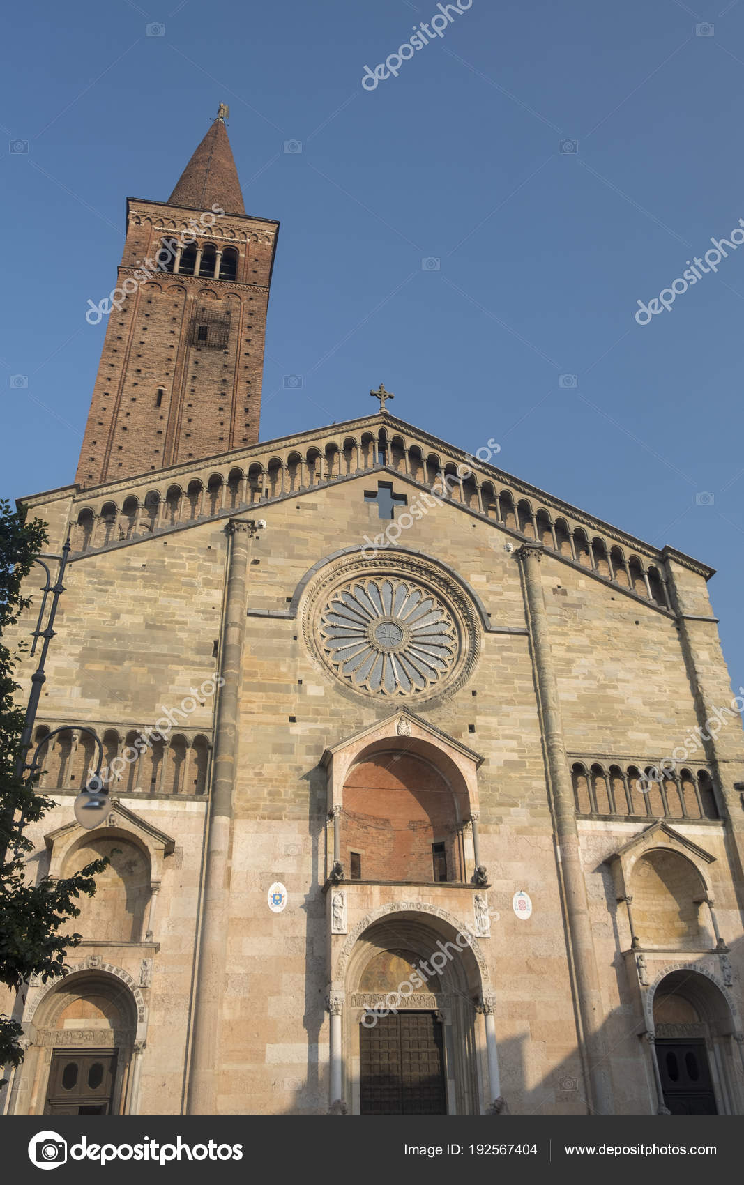 Historic Cathedral In Piacenza Italy Stock Photo Image By C Clodio 192567404