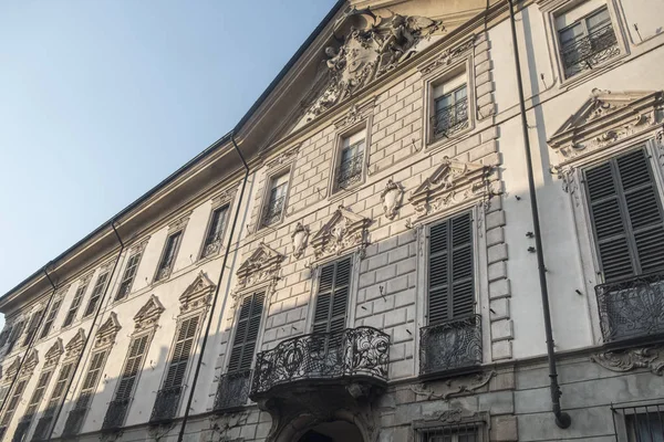Tarihi bina Piacenza, İtalya — Stok fotoğraf
