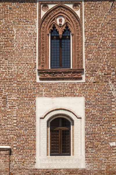 Borghetto Lodigiano (Italië): het kasteel — Stockfoto