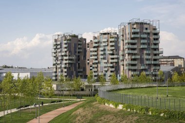 Portello park, Milano, İtalya